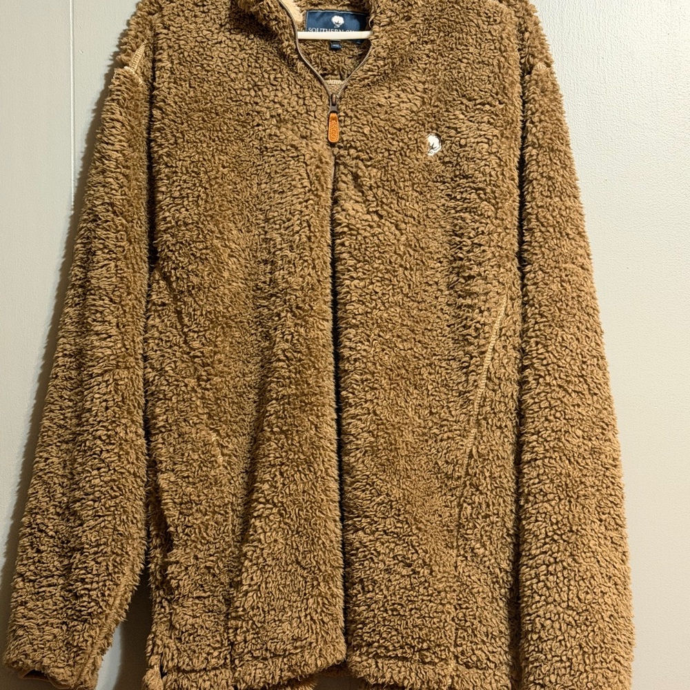 The Southern Shirt Company Tan Fleece Sweater